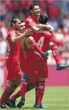  ?? | MEXSPORT ?? Toluca se convirtió en el primer invitado a la fiesta grande y se consolida como el máximo líder al sumar 30 unidades.