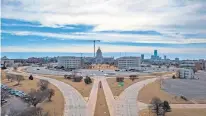  ?? ARCHIVES] [THE OKLAHOMAN ?? The state Capitol is shown in Oklahoma City.