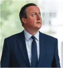  ?? ?? David Cameron said the UK was in a different situation to the US