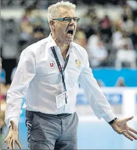  ?? FOTO: EFE ?? Thierry Anti, entrenador del HBC Nantes y suegro del azulgrana Valero Rivera