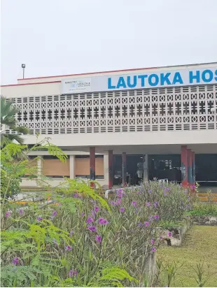  ?? Photo: Nicolette Cahambers ?? The Lautoka Hospital.