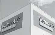  ?? Alan Diaz / Associated Press file ?? The world’s biggest retailer has had 13 consecutiv­e quarters of sales growth in its home market, helped by price cuts, cleaner stores and a big push online.