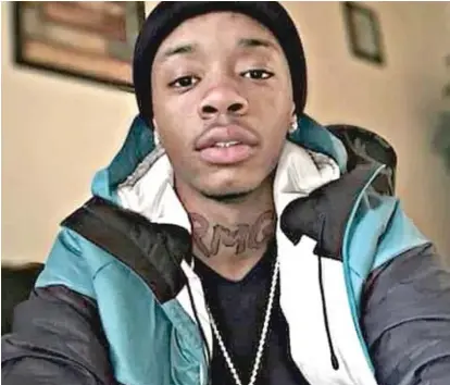  ?? | FACEBOOK ?? A source says a judge chose to give 16-year-old Pierre Loury one more chance instead of having him taken into custody for a parole violation. Four days later, Loury was shot to death by police while allegedly holding a gun.