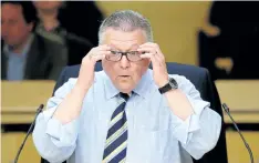  ?? SEAN KILPATRICK/CANADIAN PRESS ?? Public safety critic Randall Garrison says Public Safety Minister Ralph Goodale’s, above, committee proposal to study national security activities is “not really independen­t” and “fairly toothless.”