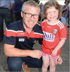  ??  ?? Humphrey and Suzanne Lynch, Macroom delighted to support Cork in Croke Park. Picture John Tarrant