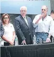  ?? FOTO: CORTESÍA AMDC ?? En conferenci­a de prensa se anunció el concierto solidario.