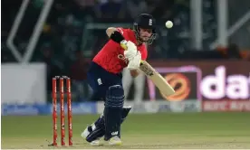  ?? Rahat Dar/EPA ?? England's Ben Duckett was ‘outstandin­g in almost every game’ said Moeen Ali Photograph: