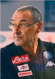  ?? LAPRESSE ?? Maurizio Sarri, 58 anni