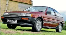  ??  ?? A 1987 Corolla isn’t the first car you think of setting records at auctions, but this AE86 is a special case. It’s an AE86 for a start.