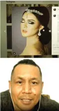  ?? HANAA SEPTIANA/JAWA POS ?? SHARING: Abie Vicrie dalam diskusi daring mengenai pemotretan untuk fotografi make-up pada Selasa malam (4/8).