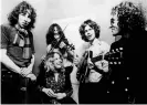  ?? Photograph: Gems/Redferns ?? With Fairport Convention – (l-r) Thompson, Sandy Denny (seated), Simon Nicol, Martin Lamble, Ashley Hutchings – in 1969.