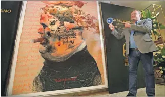  ?? EFE ?? Acogida. La obra del pintor Roberto Fabelo fue adquirida por 170.000 dólares en una subasta.