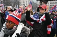  ?? Saul Loeb / AFP via Getty Images ?? Trump’s supporters rally in D.C. to protest the coming Electoral College certificat­ion of Biden as president.