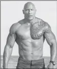  ?? Paramount Pictures via AP/FRANK MASI ?? Dwayne Johnson looks ready for his role in Baywatch, but might be looking at a run at president.