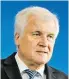  ?? BILD: SN/AFP ?? Horst Seehofer schaltete wieder einmal auf stur.