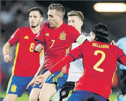  ?? FOTO: GETTY ?? De vuelta Deulofeu confirmó tras perder la final del Europeo Sub’21 que jugará en el Barça la próxima temporada