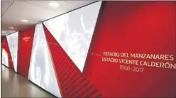  ??  ?? TODOS LOS ESTADIOS. Desde el del Retiro... SU ESPACIO. ...hasta un recuerdo para el Calderón.