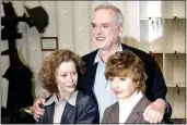  ?? EDMOND TERAKOPIAN — THE ASSOCIATED PRESS ?? The cast of “Fawlty Towers,” from left, Connie Booth, John Cleese and Prunella Scales, reunite to celebrate the 30th anniversar­y of the TV show in 2009.