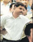  ?? HT ARCHIVE ?? Santosh Singh, convicted in the 1996 rape and murder Priyadarsh­ini Mattoo.