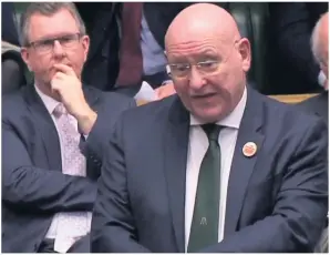  ??  ?? ■ Speaking during Prime Minister’s Questions on Wednesday, Arfon MP Hywel Williams urged Boris Johnson to step in and reverse the closure of the Bangor PIP assessment centre – but got what he branded a ‘non-answer’ from the PM