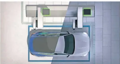  ?? FOTO: SIEMENS/DPA-TMN ?? Wie kommt die Energie so schnell wie möglich ins Auto? Dazu arbeitet Siemens auch an autonomen Ladestatio­nen.