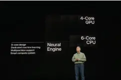  ??  ?? Apple’s Neural Engine got a lot more powerful in the A12. I think the A13 should focus on it again.