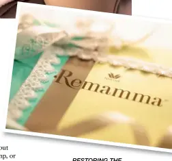  ??  ?? RESTORING THE QUALITY OF LIFE Remamma is uniquely designed for women to feel good and be confident in their own body following a mastectomy