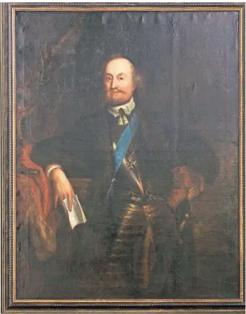  ?? FOTO: MUSEUM ?? Das Bildnis des Fürsten Johann Moritz von Nassau-Siegen (Jan de Baen, Öl auf Leinwand, Den Haag 1668) ist im LVR-Niederrhei­nmuseum Wesel zu sehen.