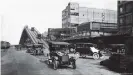  ??  ?? Dodge Brothers' test track with hill, Hamtramck, Michigan 1915. They were the first vehicle manufactur­er to have their own on-site testing capabiliti­es