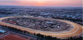  ?? JCSA ?? Taif’s King Khalid Racecourse will host 54 meetings during the 2023 season.