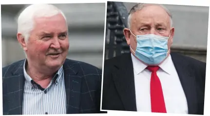  ?? ?? Defended business: Ex-mart boss Seán Ryan ‘Got a fair rattling’: Cattle farmer Noel Broggy