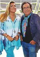  ??  ?? Al Bano e Romina Power sono diventati nonni nel maggio scorso. Lei ha detto: «È un’emozione fortissima, ti fa credere di nuovo nel miracolo dell’amore e della vita».