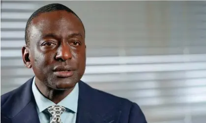  ?? ?? Yusef Salaam at an interview in New York, on 24 May 2023. Photograph: Mary Altaffer/AP