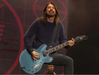  ?? BARRY BRECHEISEN/INVISION ?? The Foo Fighters, the Seattle alt rock group featuring David Grohl, is on its largest ever tour of North America.