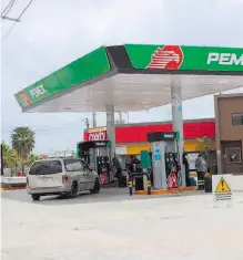  ?? JAIME JIMENEZ/ EL SOL DE TAMPICO ?? El precio de la gasolina aumentó desde el sábado