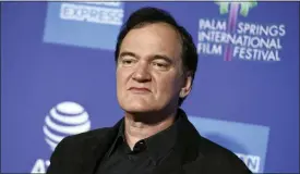  ??  ?? Quentin Tarantino