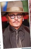  ??  ?? toxic: Depp and Heard taped their goading of one another