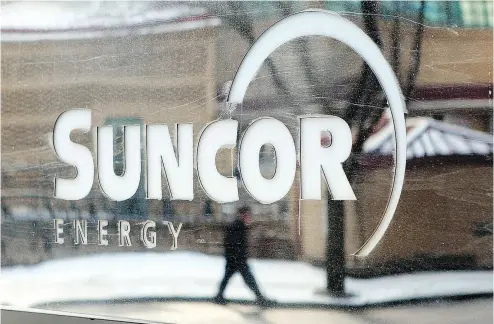  ?? JEFF McINTOSH / THE CANADIAN PRESS ?? Suncor says it has evidence that random drug testing works and that the safety of all workers should be the priority.
