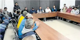  ?? VILLALOBOS DAVIS ?? Andrés Córdova Urrutia, titular de la SEPADA en BCS, dio a conocer que durante el 2020 se estará apoyando al sector de pesca deportiva/RAÚL