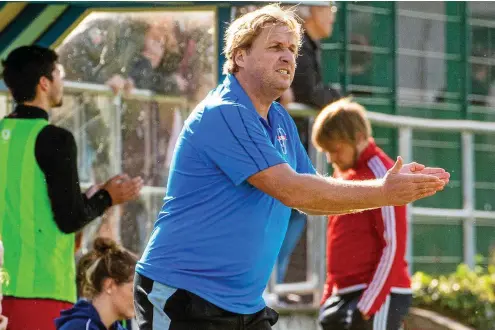  ?? FOTO: HOLGER JOHN ?? Recardo Egel, Sohn des früheren Erfurter Abwehrchef­s Franz Egel, war zuletzt Trainer des Fußball-Oberligist­en 1. FC Merseburg.