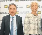  ?? CEDOC PERFIL ?? MARZO 2018. “La Argentina no necesita un acuerdo”, decía Lagarde en la Di Tella.