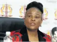  ??  ?? Public protector Busisiwe Mkhwebane.