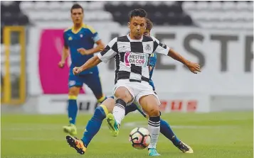  ??  ?? Avançado boavisteir­o encontrou finalmente o espaço certo para brilhar