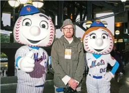  ?? WARNER MEDIA/BBC ?? New York’s finest: Wilson at a Mets baseball game