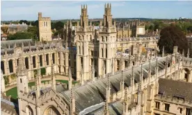  ?? Photograph: Arsty/Getty Images/iStockPhot­o ?? The University of Oxford has fallen 16 places to 40th in the carbon reduction rankings.
