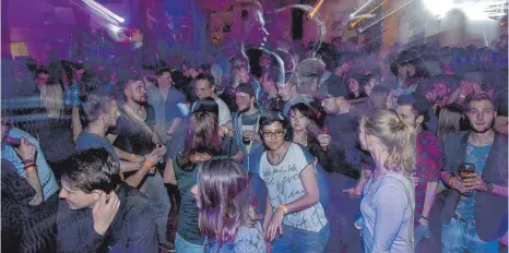  ?? ARCHIVFOTO: DEREK SCHUH ?? Die Ravensburg­er Clubnacht steht am kommenden Dienstag wieder an.