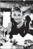  ?? CHRISTIE’S ?? Audrey Hepburn starred in the 1961 film “Breakfast at Tiffany’s.”