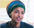  ??  ?? ILHAN OMAR Congresist­a de EEUU