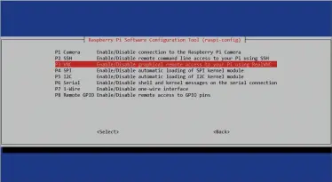  ??  ?? ABOVE Use the config tool to set up a hostname and enable VNC