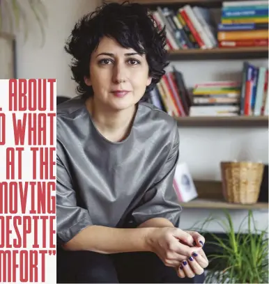  ??  ?? ABOVE Psychologi­st Dr Selda Koydemir says that we can build resilience by approachin­g challengin­g situations and difficult emotions in a non-judgmental, flexible way